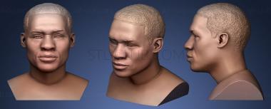 3D model Russel Westbrook (STL)